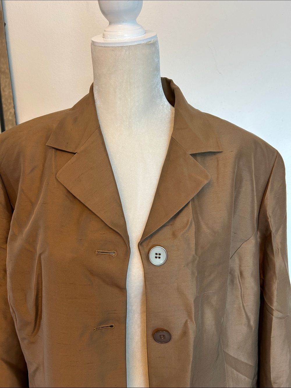 Josephine Chaus Brown Single-Breasted Blazer Jacket - Picture 2 of 10